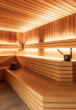 Sauna hôtel st-alban la clusaz