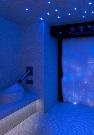 Grotte de glace hôtel st-alban la clusaz