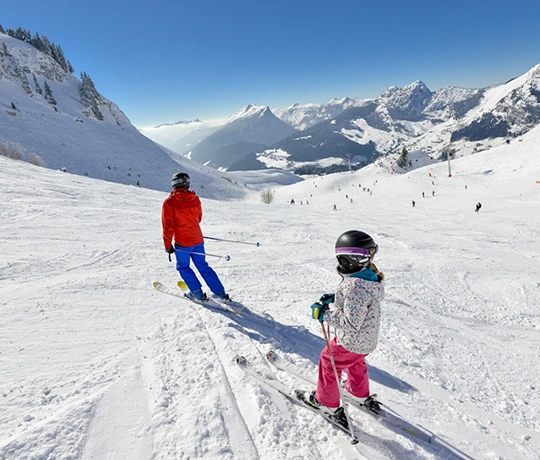 cours de ski la clusaz