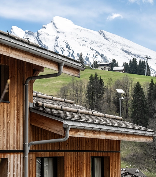 façade hôtel st-alban la clusaz
