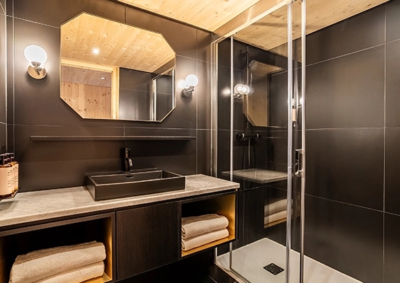 Duplex room for 4 people - shower room