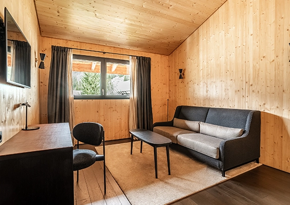 Duplex room for 4 people - sitting area