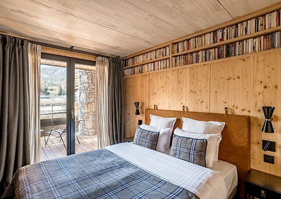 St-Alban Classic Room in La Clusaz double bed