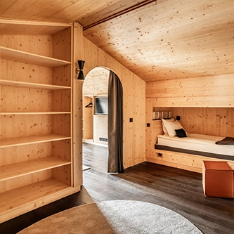 Chambre duplex lit cabane