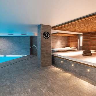 Spa NUXE piscine et banquette