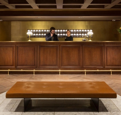 Reception hotel St-Alban hotel in La Clusaz