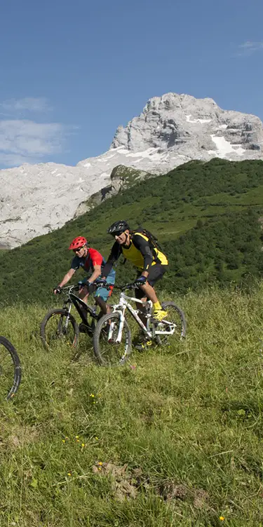Sortie VTT sur les hauteurs de La Clusaz