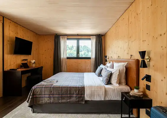 St-Alban La Clusaz Deluxe Room with sofa bed