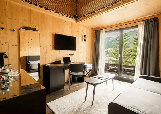 St-Alban Duplex Room 2 people sofa corner