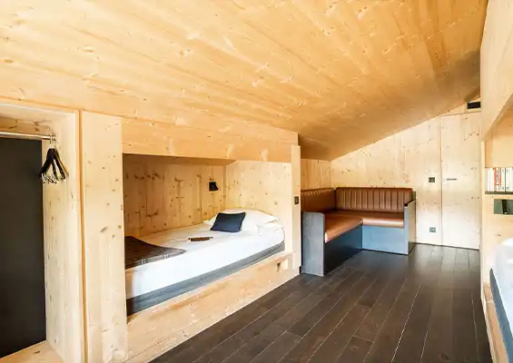 St-Alban La Clusaz family room single beds