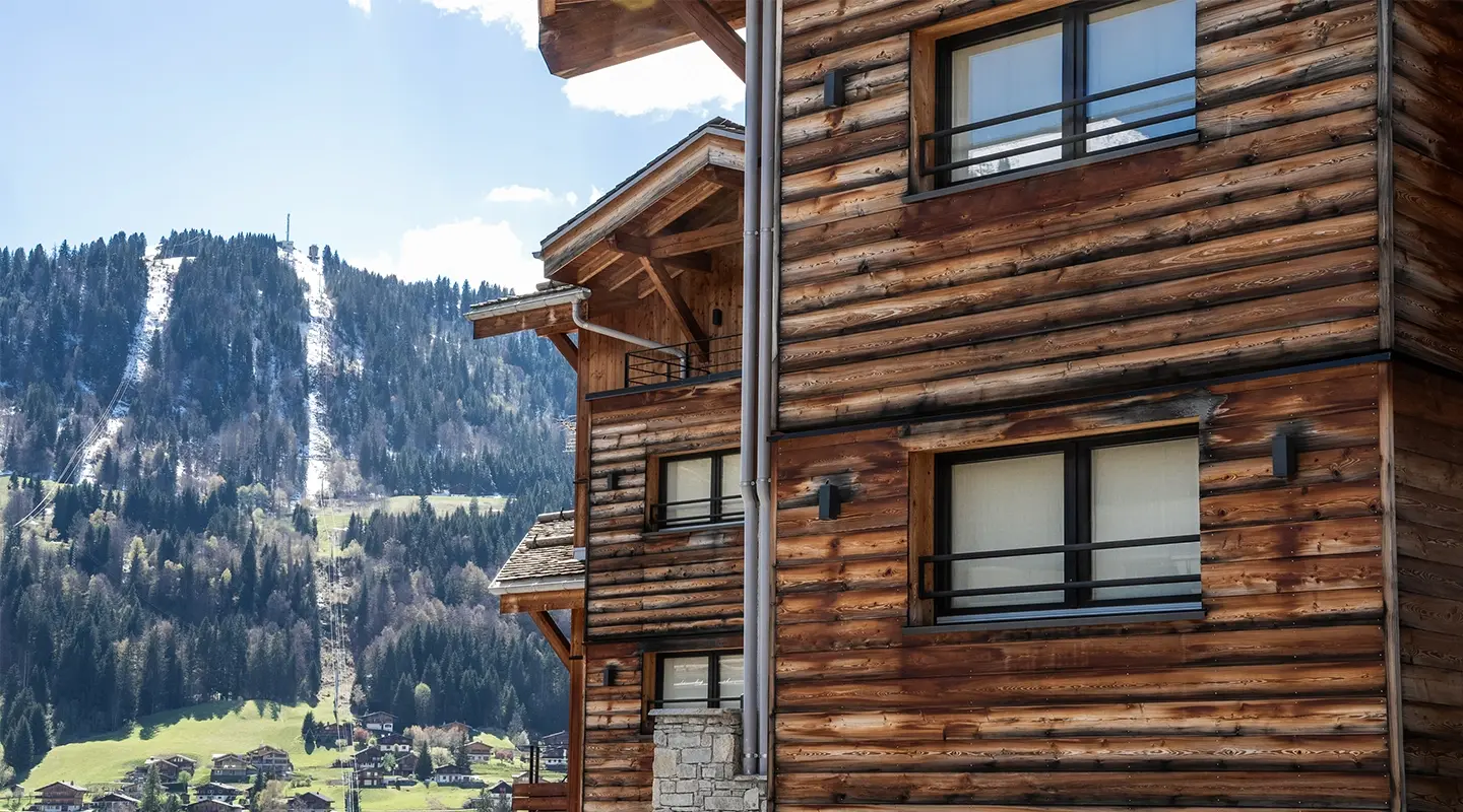 Facade of Hotel St-Alban La Clusaz