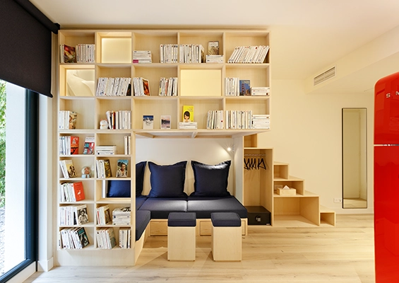 Bellamy mezzanine studio mezzanine view