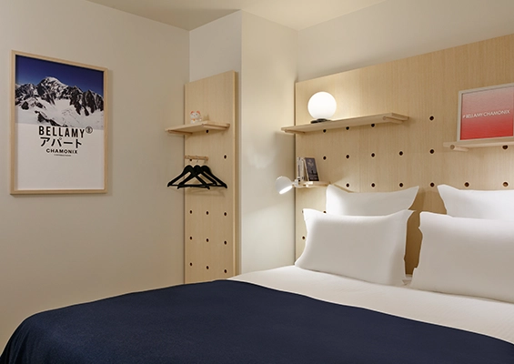 Apartment for 2 people Bellamy bedroom