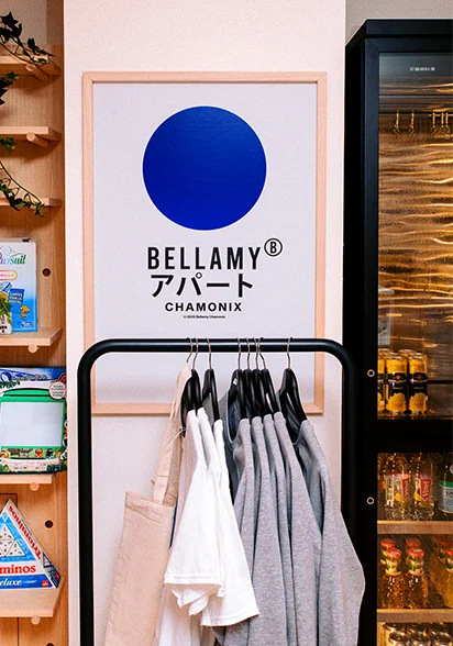 Epicerie locale avec des goodies aux appartements Bellamy Chamonix