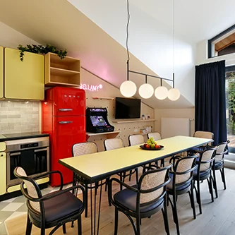 Appartement 4 pièces vue du salon