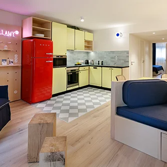 Appartement 2 pièces confort vue cuisine