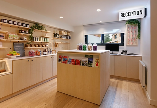 Réception et conciergerie de la résidence Bellamy