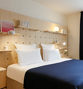 photo de chambre appartements Bellamy Chamonix