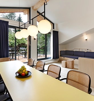 photo de salon appartements Bellamy Chamonix