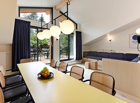 Photo of living room apartments Bellamy Chamonix 2