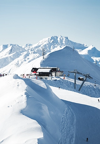 Station de ski La Plagne remontée mécanique