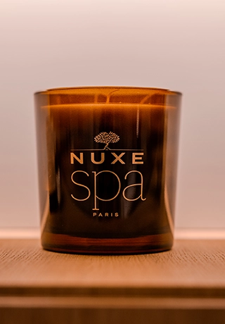 bougie nuxe à l'araucaria la plagne