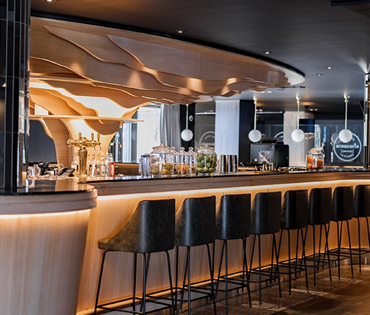 Araucaria cocktail bar in La Plagne