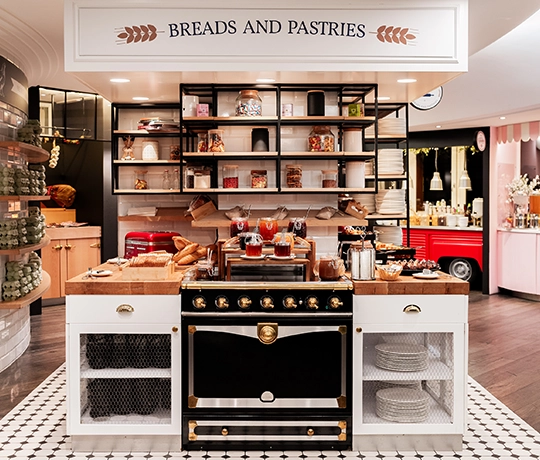 Breakfast dinner at Araucaria in La Plagne