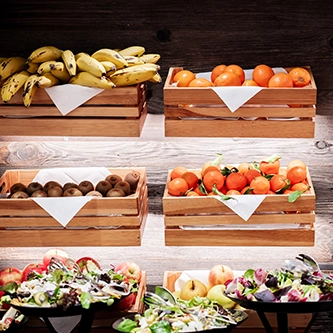 Fruits au buffet Araucaria Hôtel & Spa