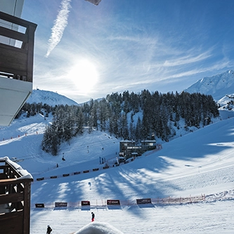 Piste depuis la chambre Araucaria Hôtel & Spa