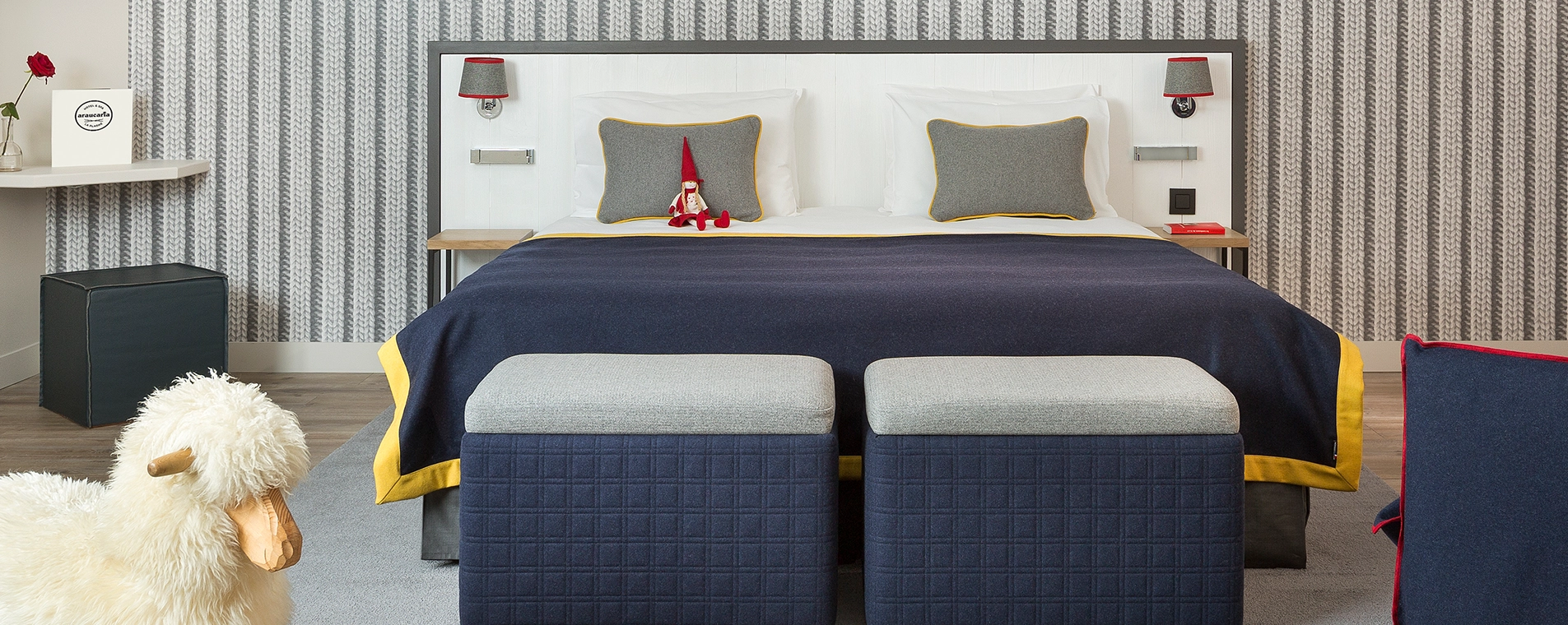 chambres hôtel araucaria hotel & spa à la plagne