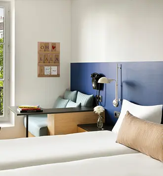 photo de chambre hôtel oh la la paris