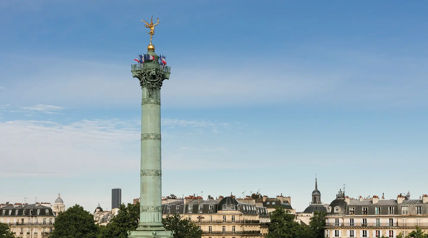 Place de la Bastille à Paris