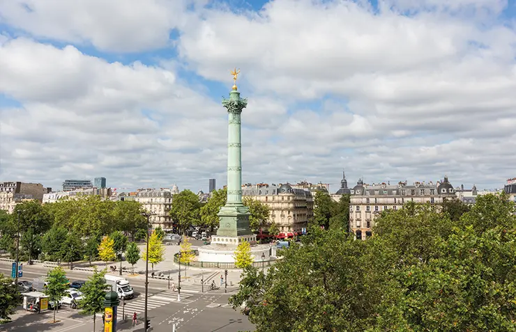 Place de la Bastille Paris 11ème arrondissement