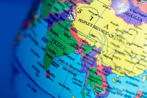 World map representing global presence