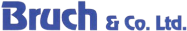 Bruch & Co. Ltd. company name in blue stylized text.