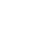 White map location pin icon on black background.