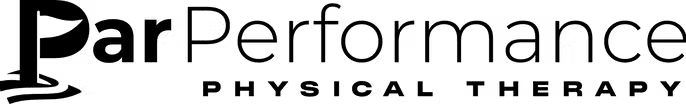 Logo with stylized text 'EarPerformance' and smaller text 'Physical Therapy' below it.
