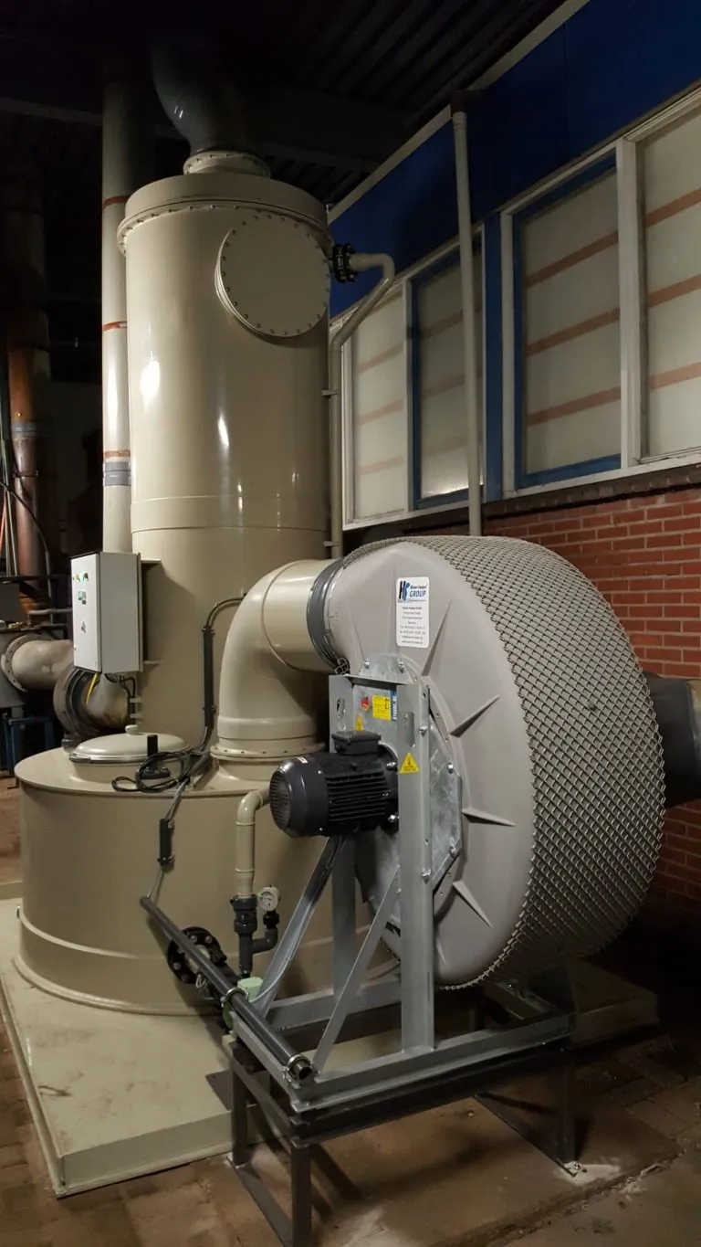 Sfeerfoto van een RDW Processing project — kunststof procesinstallatie succesvol in gebruik
