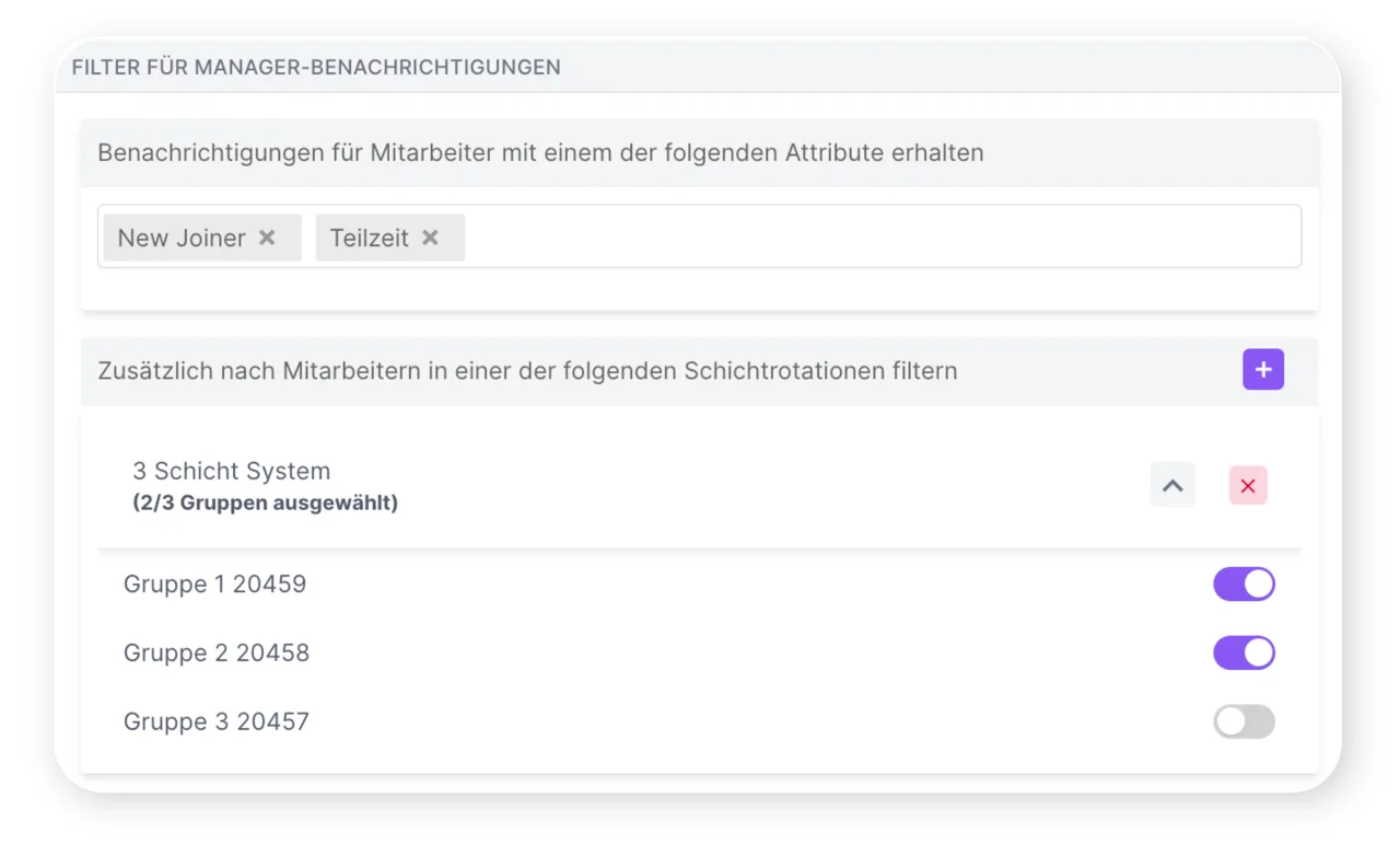 Filter benachrichtigungen neu