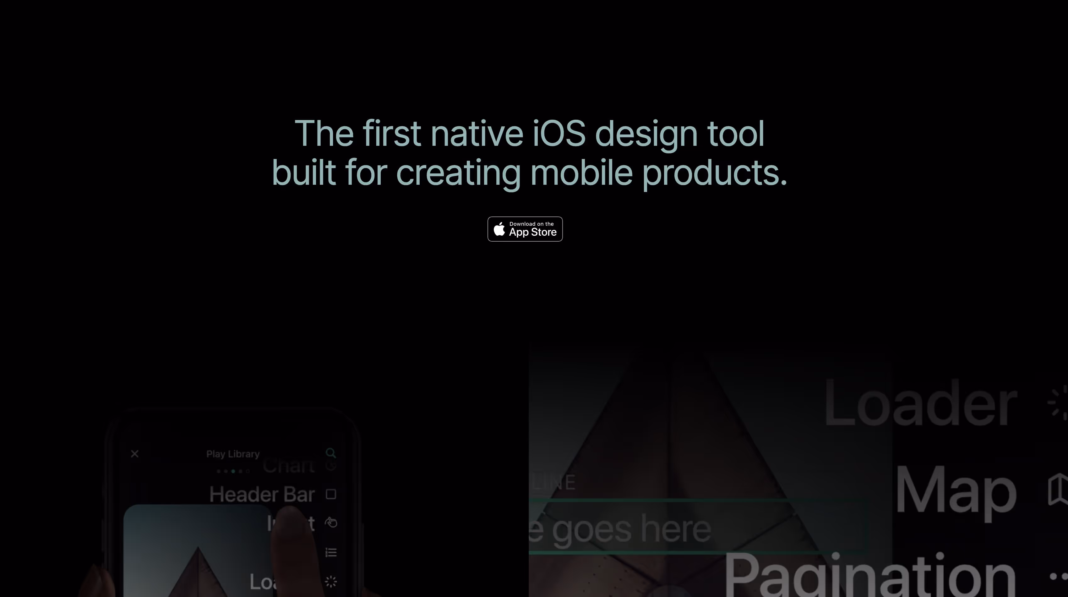 Screenshot Startseite createwithplay.com