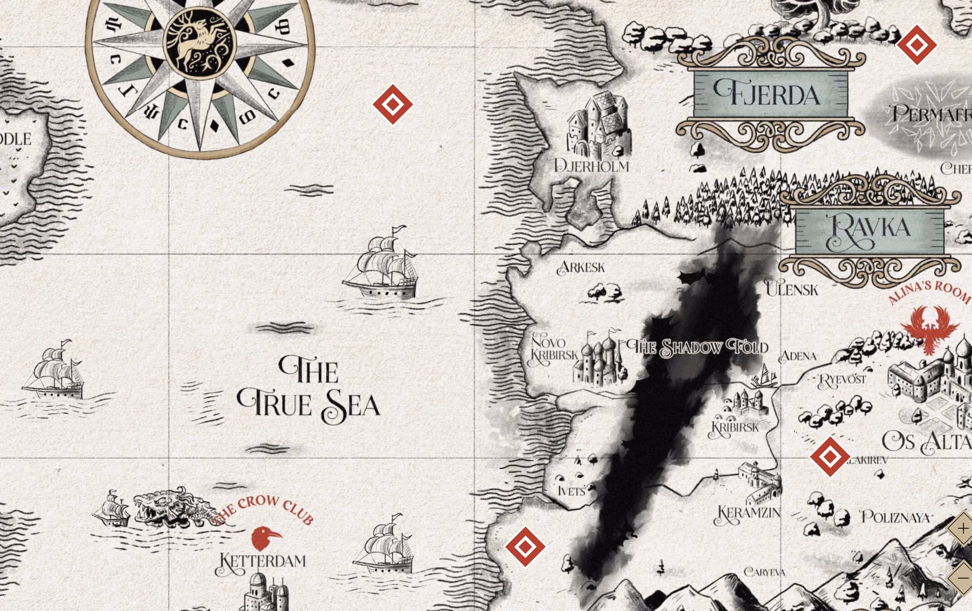 Screenshot Draggable Map by Timothy Ricks