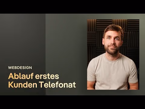 Das erste Kunden-Telefonat