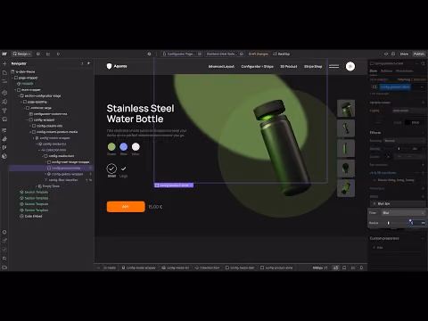 Umsetzung Design Radio Button
