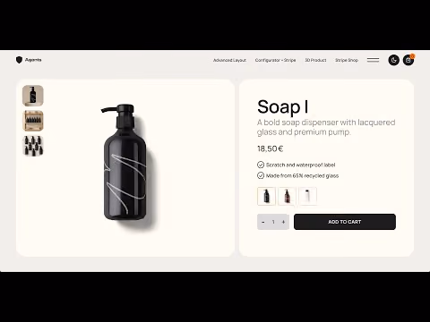 Shop Warenkorb Design und Umsetzung