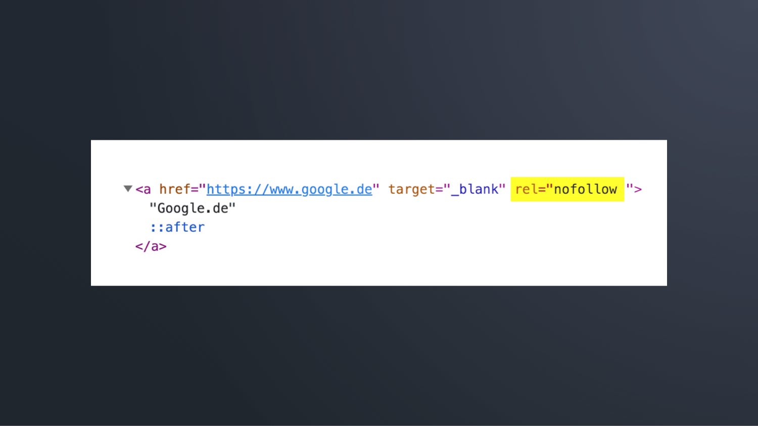 Automatisch nofollow zu externen Links in Webflow hinzufügen (Rich-Text, Blog etc)