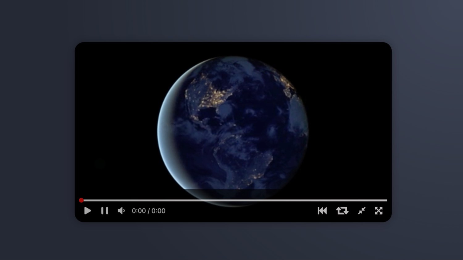 Eigener Video Player komplett in Webflow gebaut