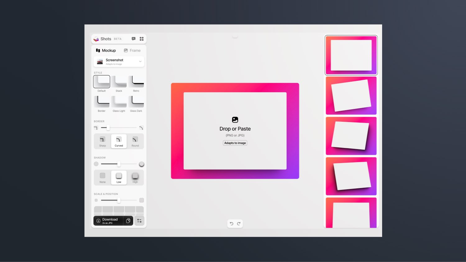 Schnell elegante Mockups aus Screenshots erstellen (kostenlos)