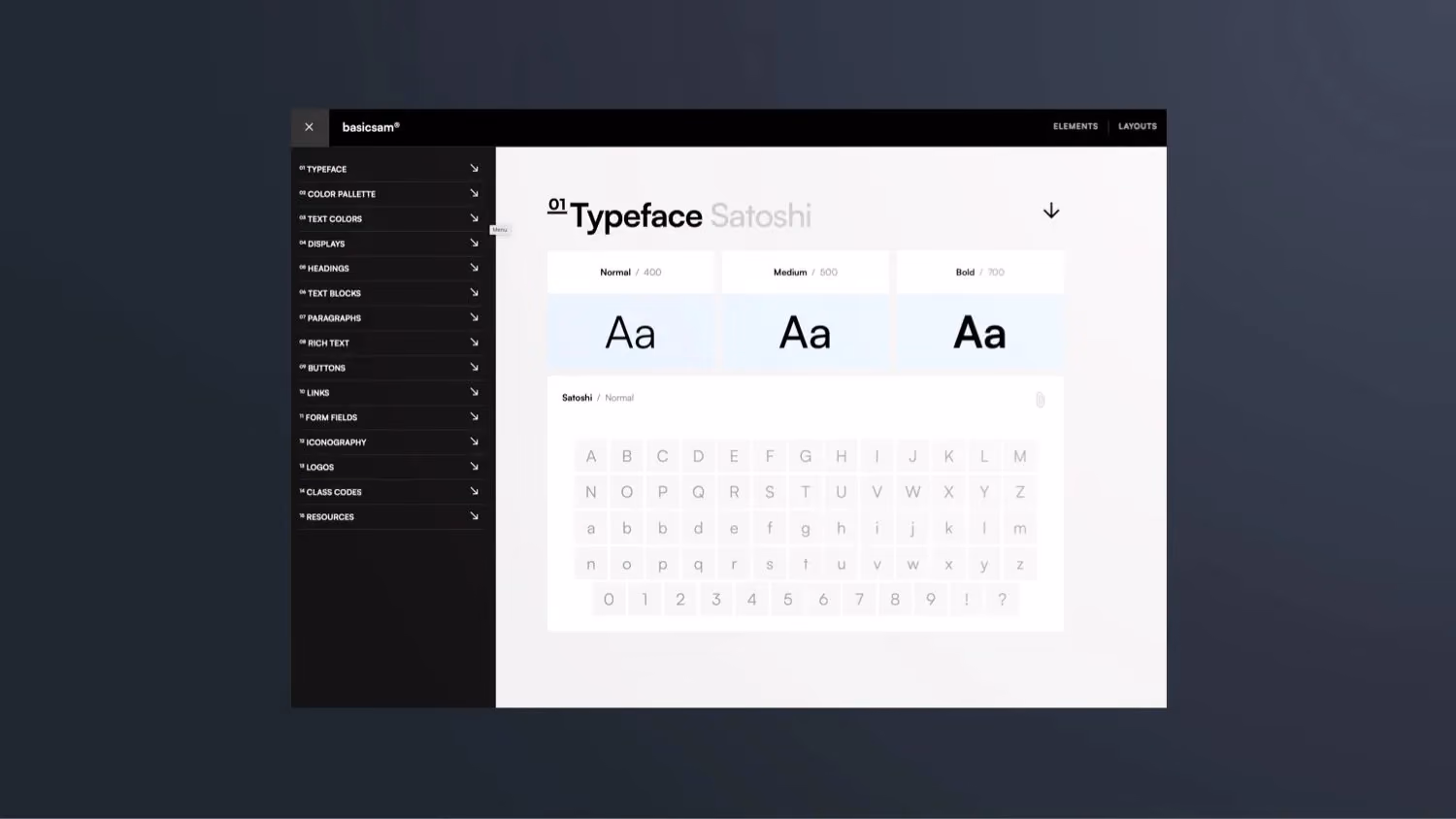 Collection of great free Webflow styleguide templates to clone