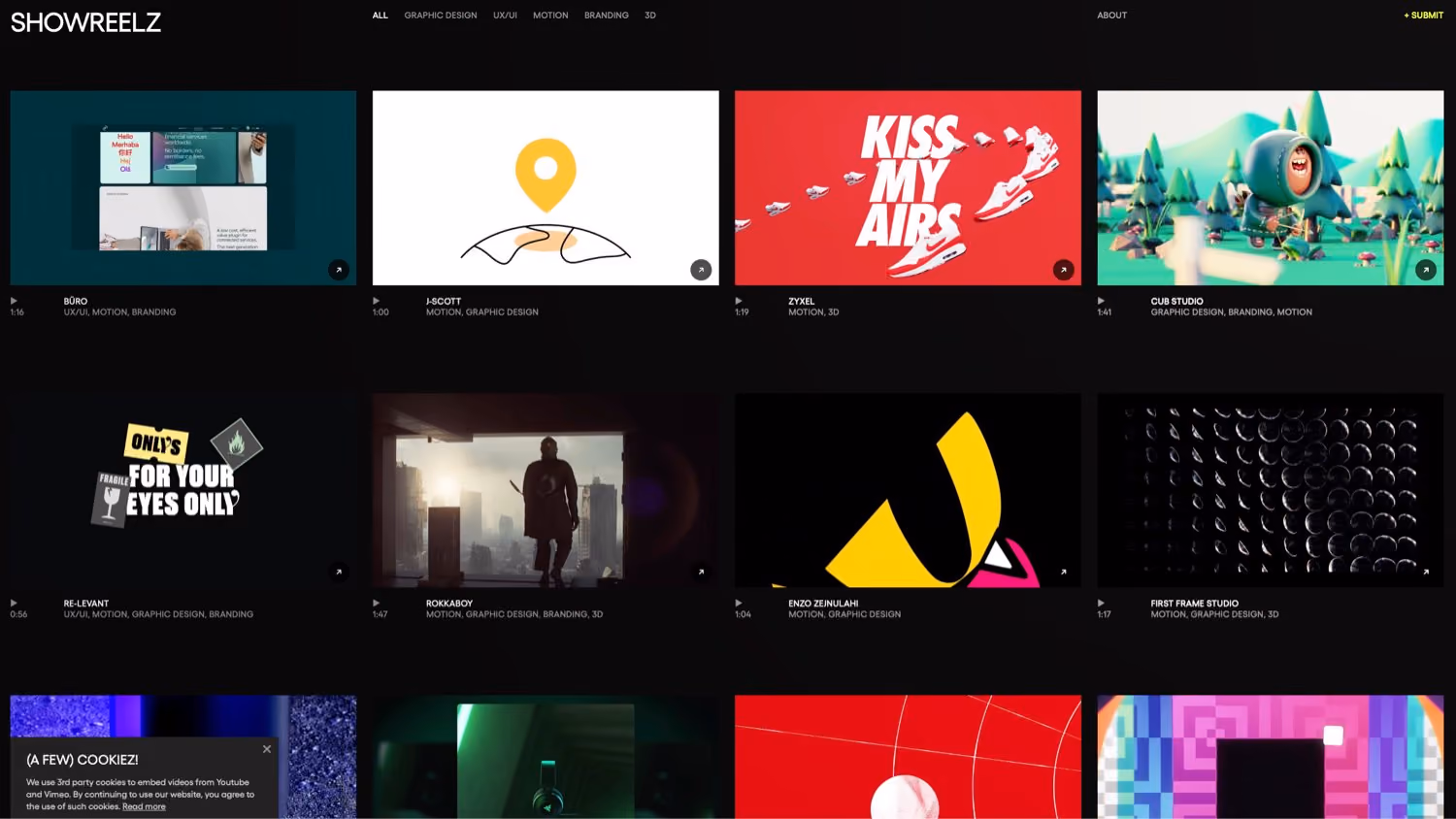 Showreels Inspiration